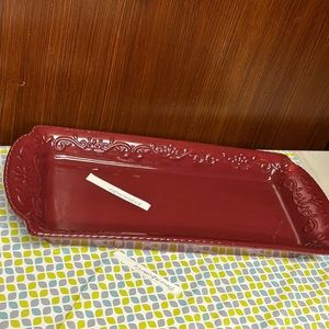 Home interiors Discontinued Rectangular Serving tray Berry collection